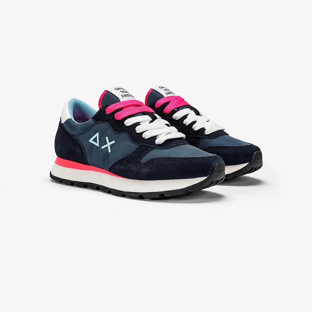 ALLY SOLID NYLON - Navy Blue