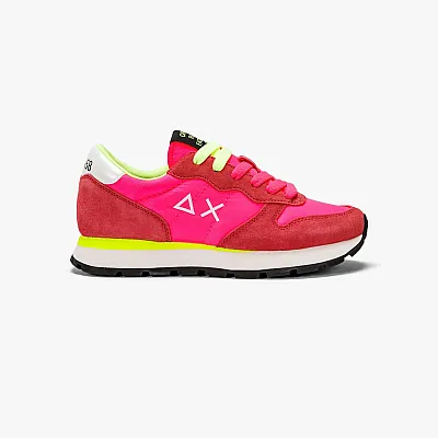 נעלי סניקרס לאישה SUN68 ALLY SOLID NYLON - Fuchsia