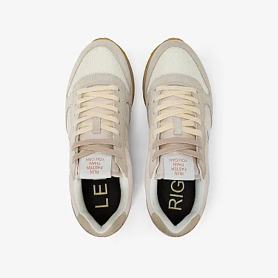 נעלי סניקרס לגבר SUN68 TOM VINTAGE OFF WHITE