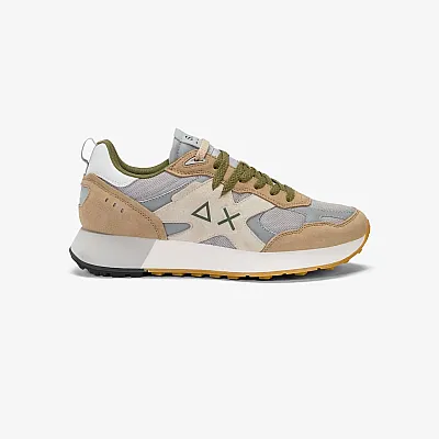 נעלי סניקרס לגבר SUN68 JAKI OUTDOOR BEIGE