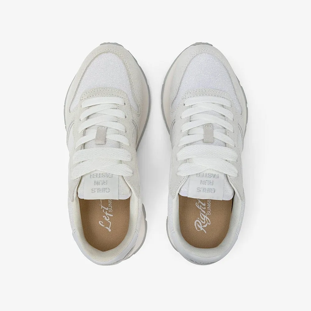 ALLY GLITTER TEXTILE WHITE