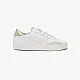 נעלי סניקרס לגבר SUN68 KATY LEATHER WHITE/GOLD