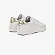 נעלי סניקרס לגבר SUN68 KATY LEATHER WHITE/GOLD