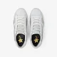 נעלי סניקרס לאישה SUN68 KATY LEATHER BIANCO/ARGENTO