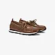 מוקסינים לגבר SUN68 TOM BARCA LEATHER- BROWN