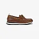 מוקסינים לגבר SUN68 TOM BARCA LEATHER- BROWN