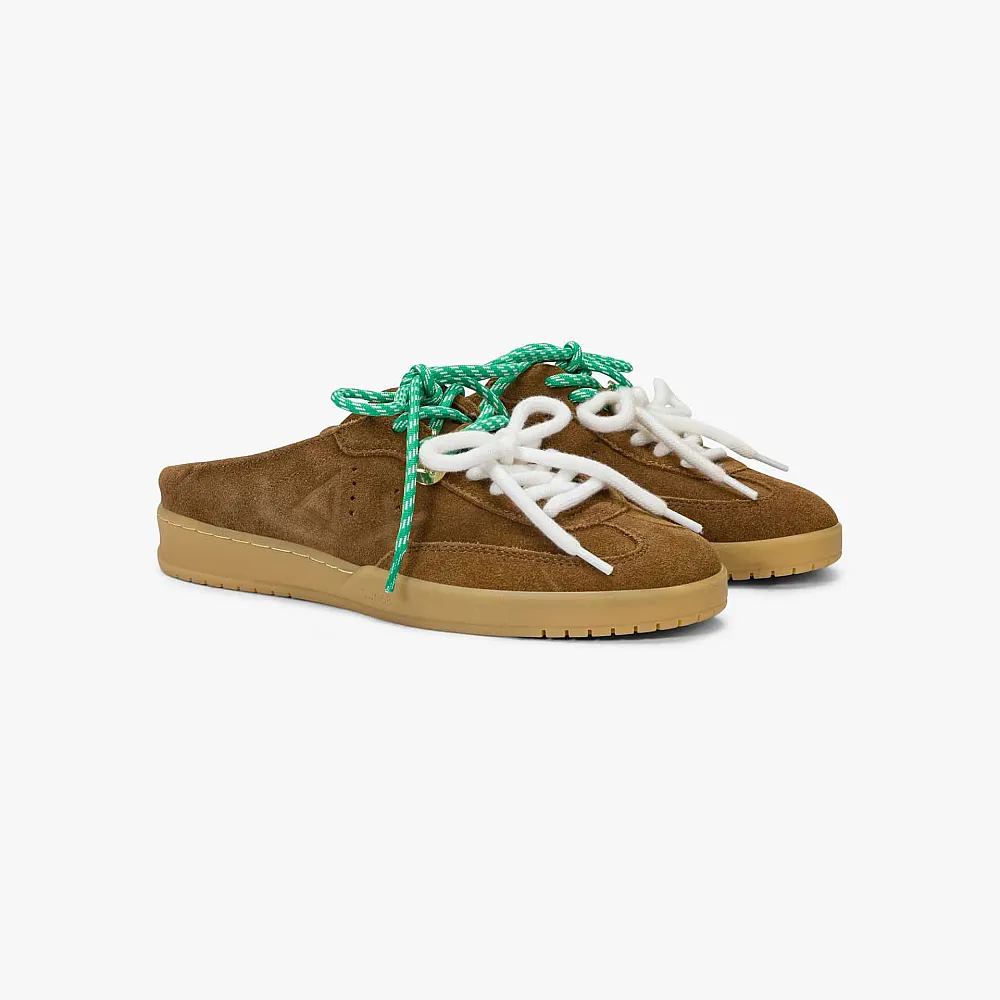 נעליים לאישה SUN68 CALIFORNIA SUN SUEDE SABOT- FOX BROWN