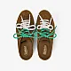 נעליים לאישה SUN68 CALIFORNIA SUN SUEDE SABOT- FOX BROWN