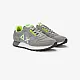 נעלי סניקרס לגבר SUN68 JAKI FLUO - Light Gray