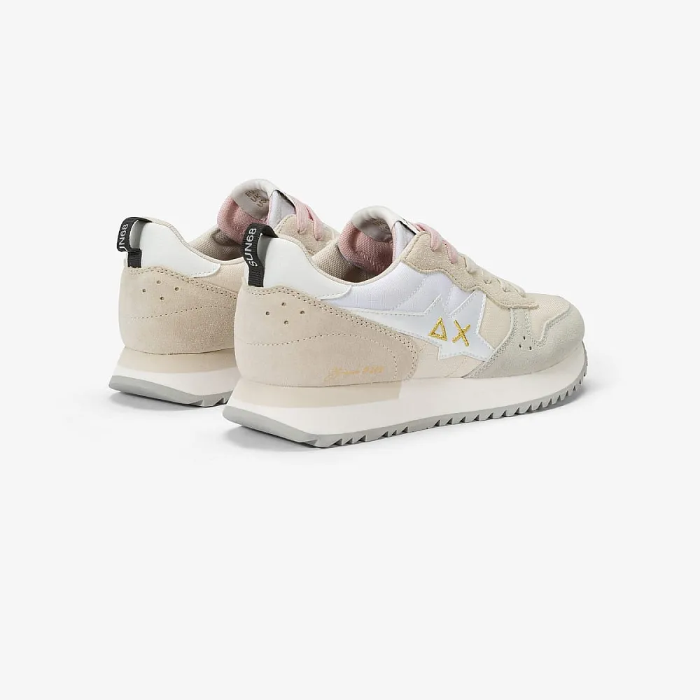 נעלי סניקרס לאישה SUN68 STARGIRL MULTICOLOR - White