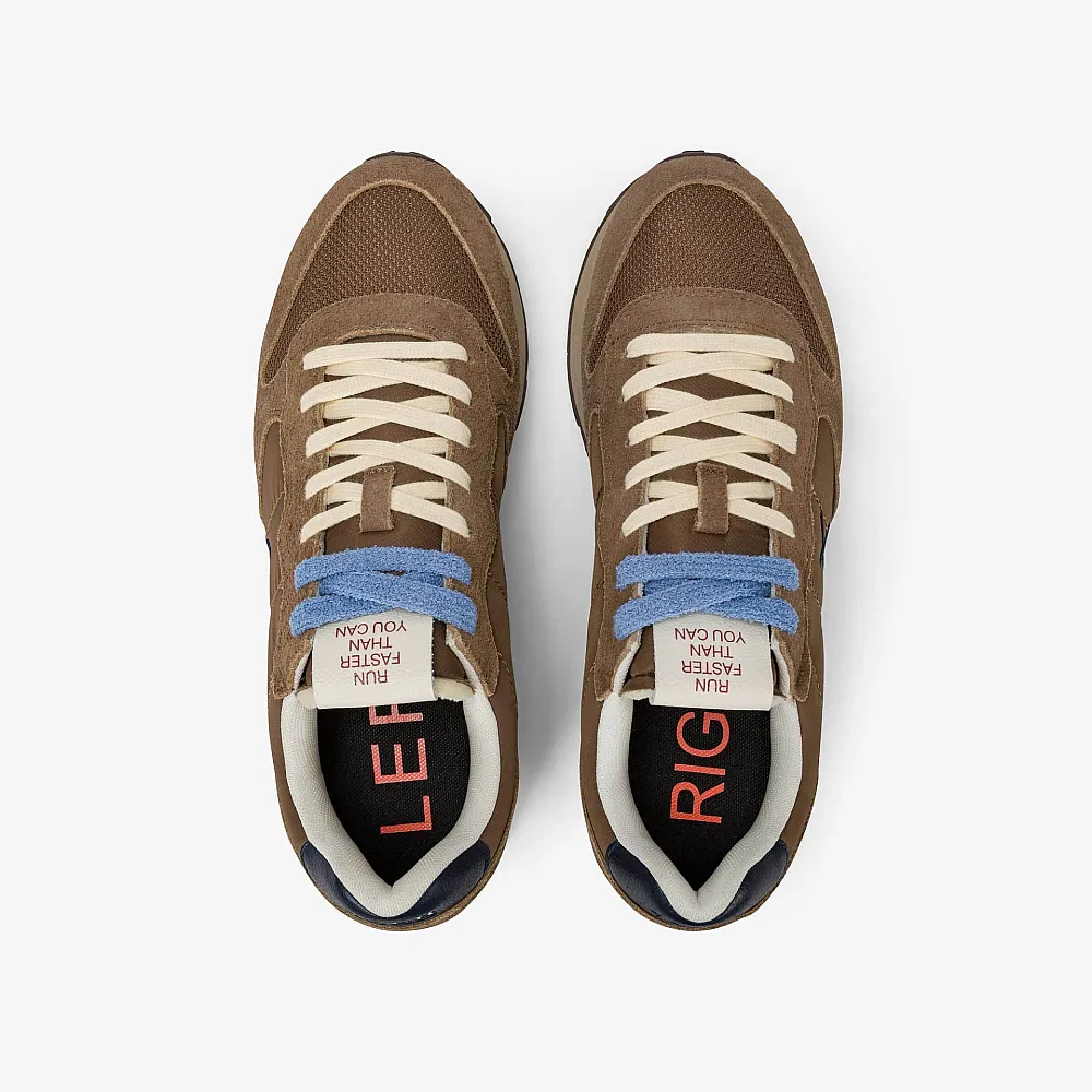 נעלי סניקרס לגבר SUN68 TOM VINTAGE- Brown