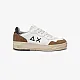 נעלי סניקרס לגבר SUN68 BIG BASKET- Brown