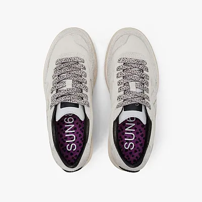 נעלי סניקרס לאישה SUN68 SALLY - OFF WHITE