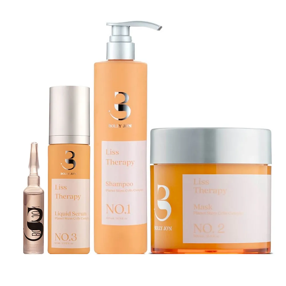 ערכת מוצרים מושלמת לטיפוח שיר מוחלק - Liss Therapy בולי ג'ון