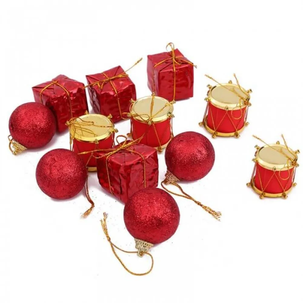 מארז קישוטים לעץ חג המולד