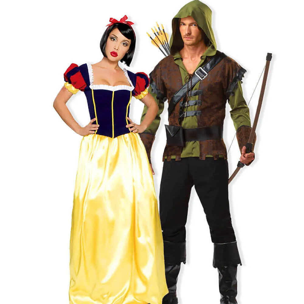 תחפושת זוגית נסיכת התפוח והצייד