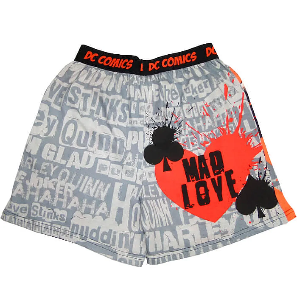 מכנס בוקסר הארלי קווין MAD LOVE