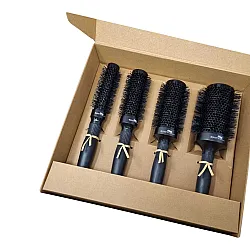 סט מברשות שחורות קרמית לפן