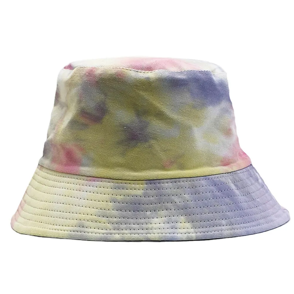 כובע טמבל TIE DYE ורוד סגול צהוב ילדים