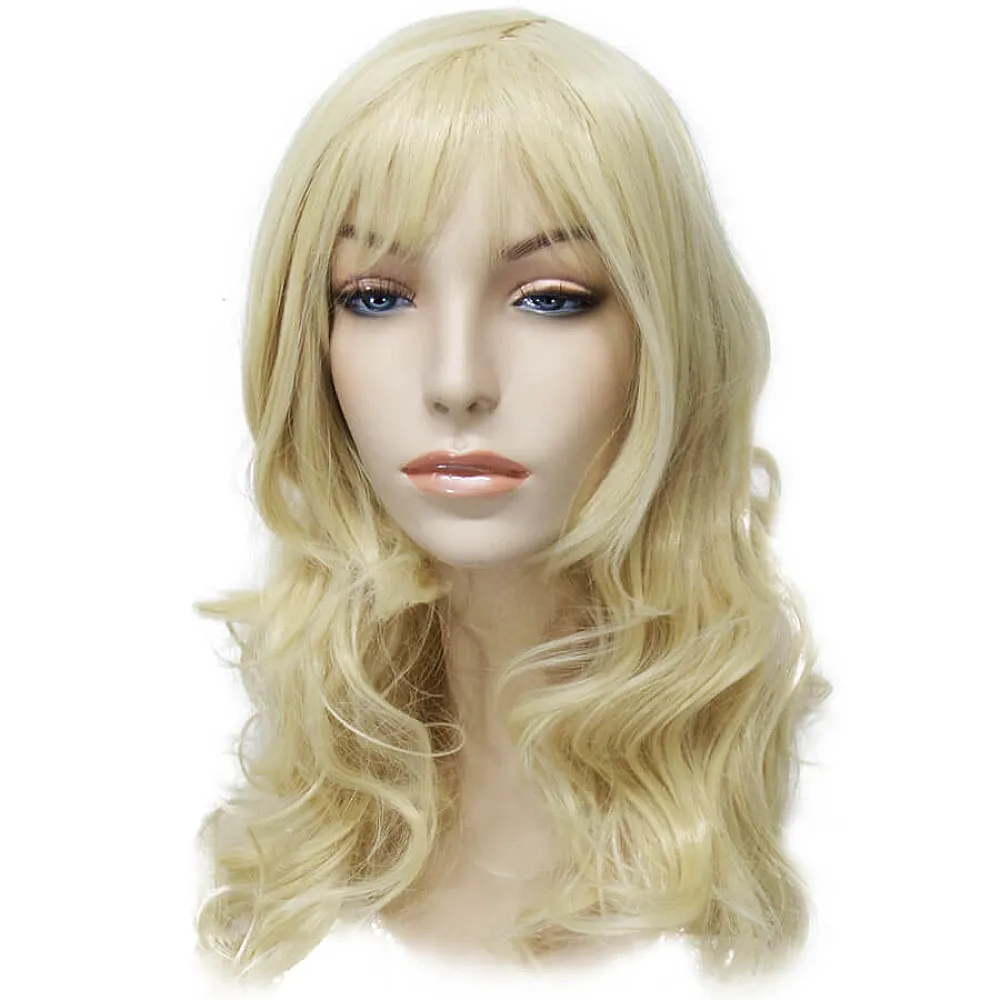 פאת קנקלון ארוכה גלית בצבע בלונד