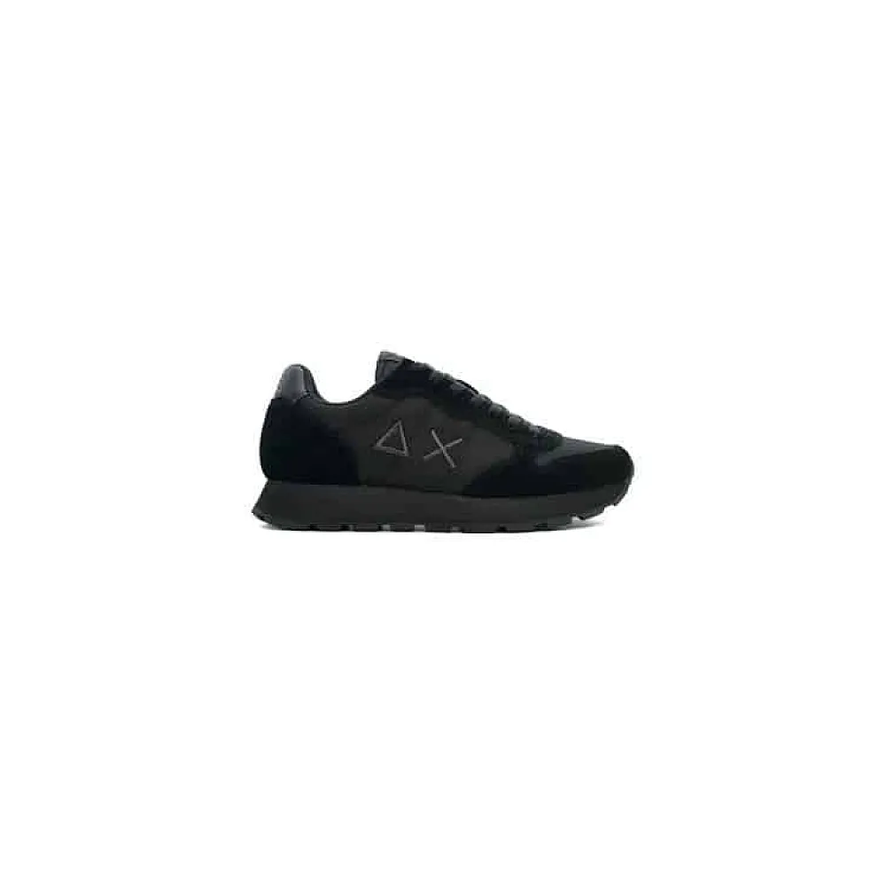 נעלי סניקרס לגבר SUN68 TOM SOLID- Black