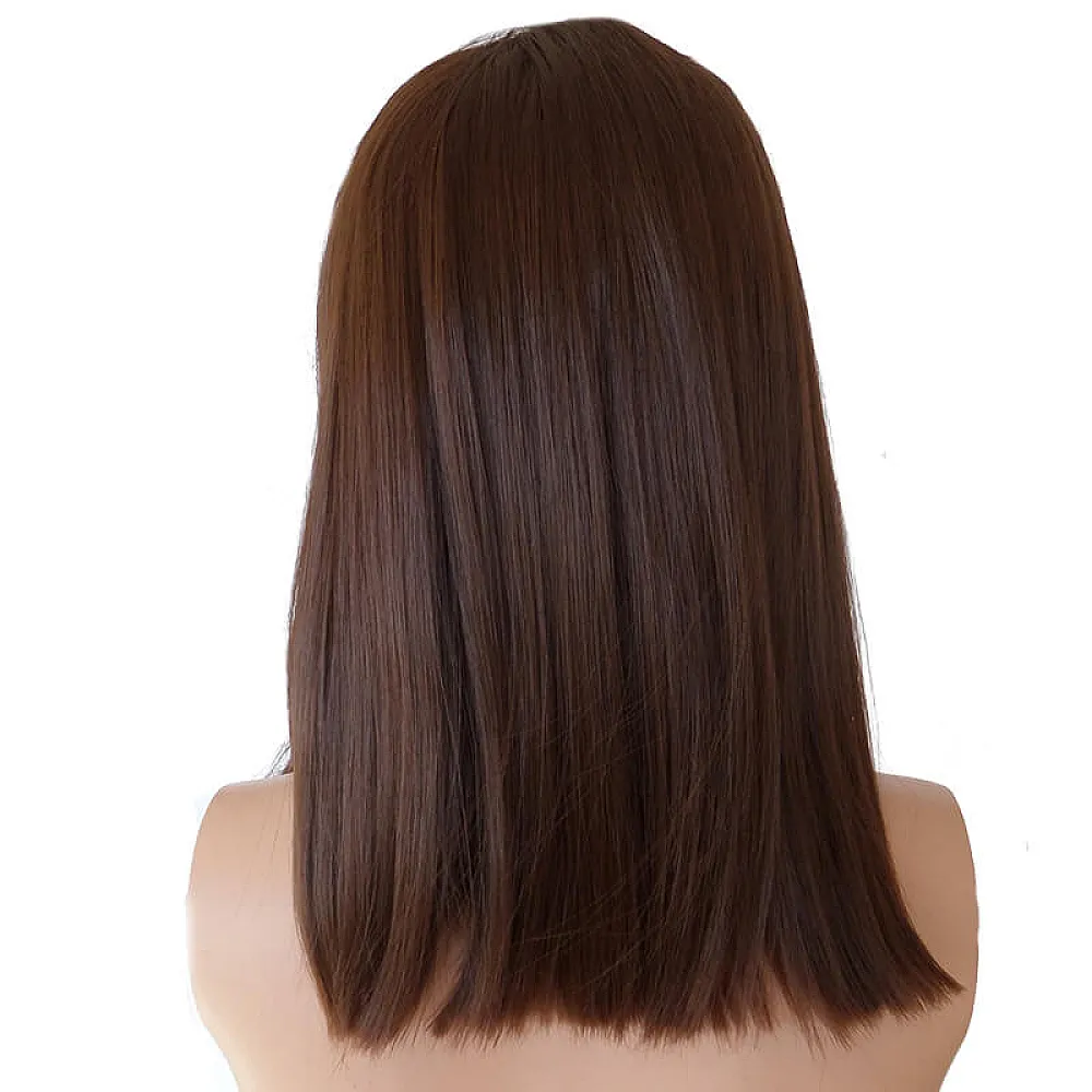 פאת קרה ארוך בצבע חום כהה