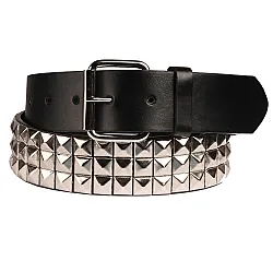 חגורת ניטים איכותית-בכסף