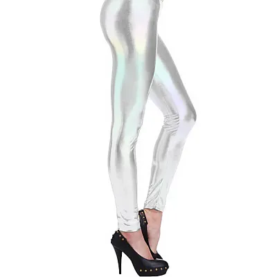 טייץ מטאלי כסף אולטרה