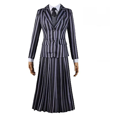 תחפושת הילדה האפלה בתלבושת בית ספר