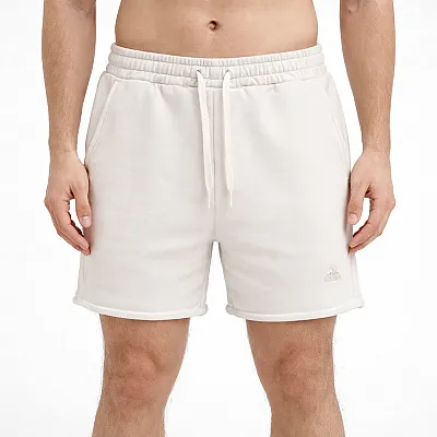 מכנסי טריינינג קצרים לבנים