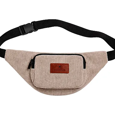 פאוץ׳ קורדרוי בגוון חום בהיר