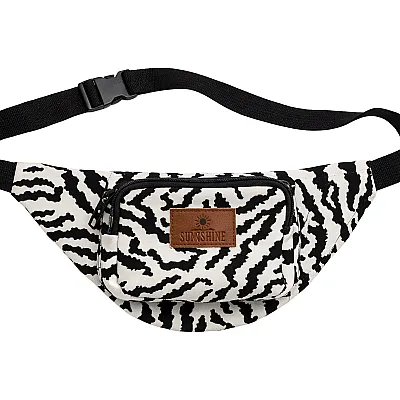 פאוץ׳ בעיצוב זברה