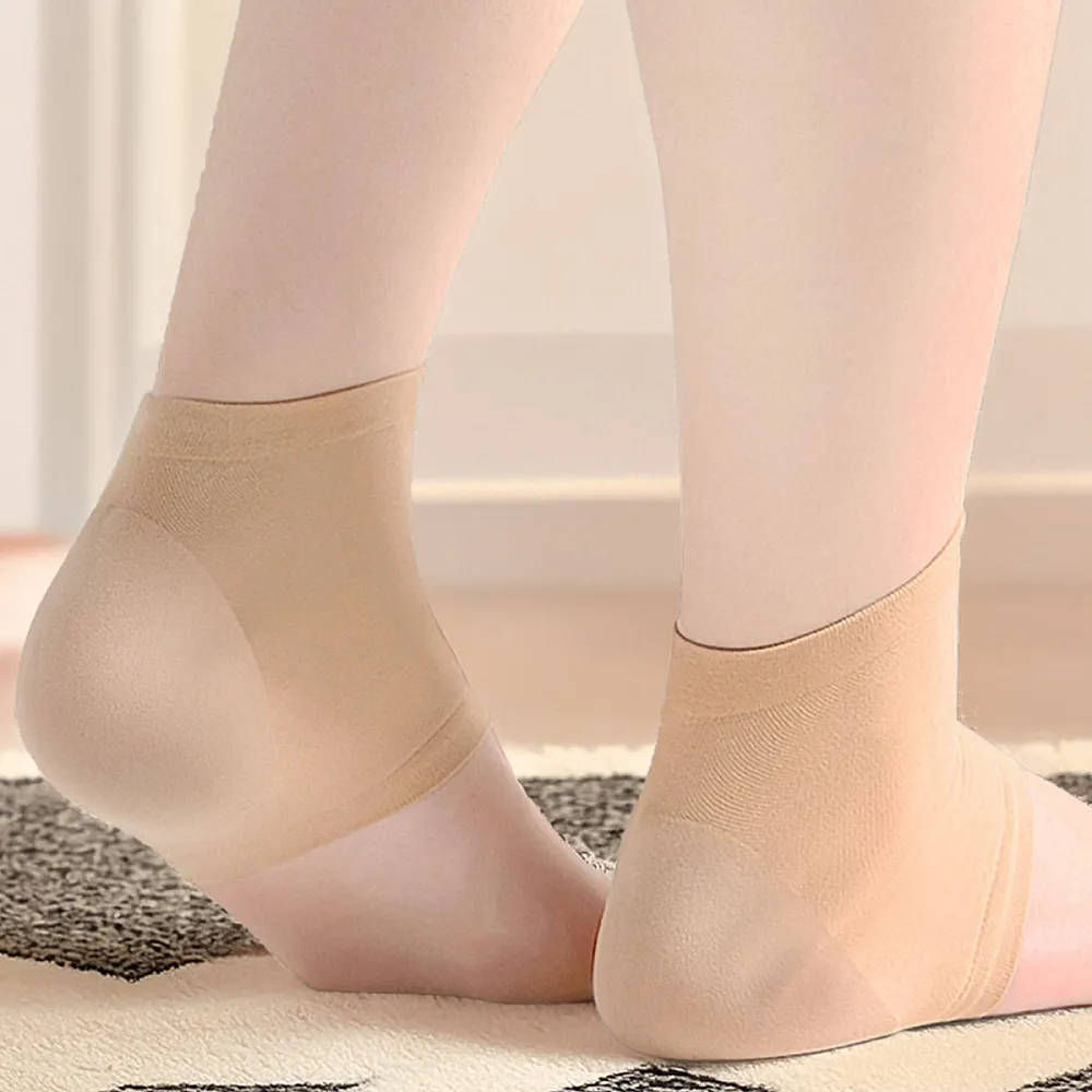 גרבי עקב סיליקון לעור יבש וסדוק