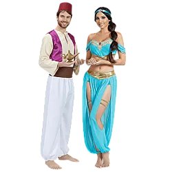 תחפושת זוגית אלאדין ויסמין