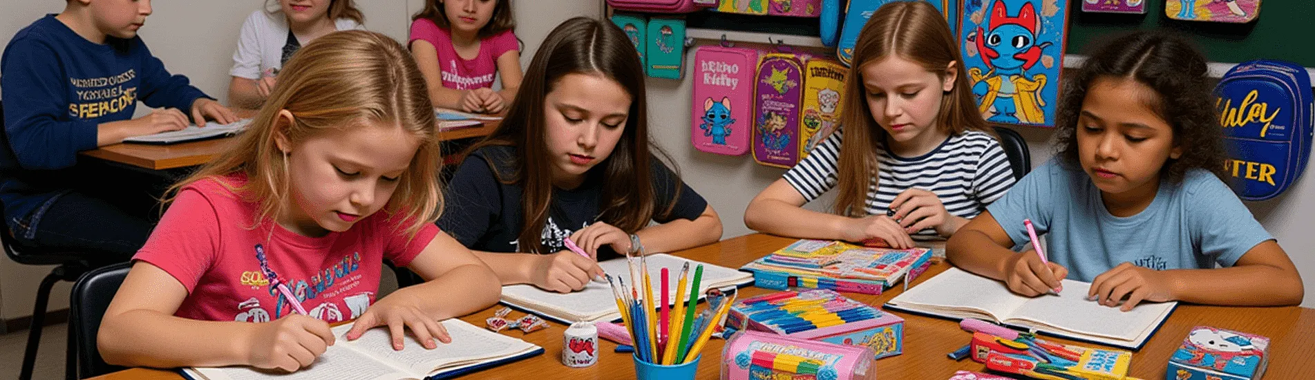 קולקציית חזרה ללימודים שכוללת את כל מה שצריך