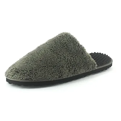 נעלי בית לחורף - אפור