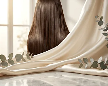 סדרת הקרטין לשיער שעבר החלקה