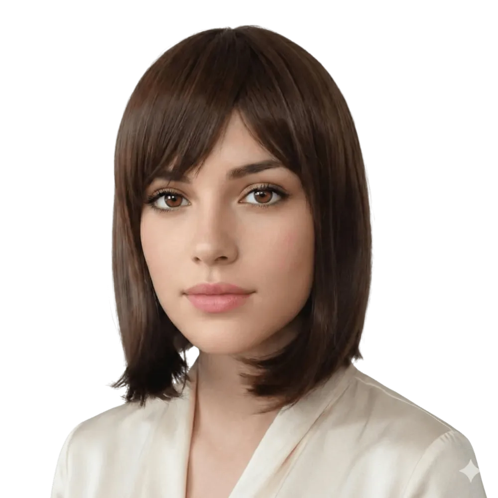 פאת קרה בצבע חום כהה