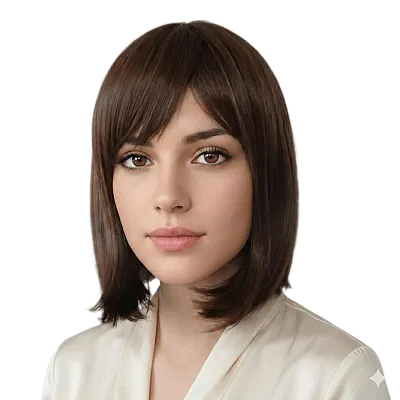 פאת קרה בצבע חום כהה