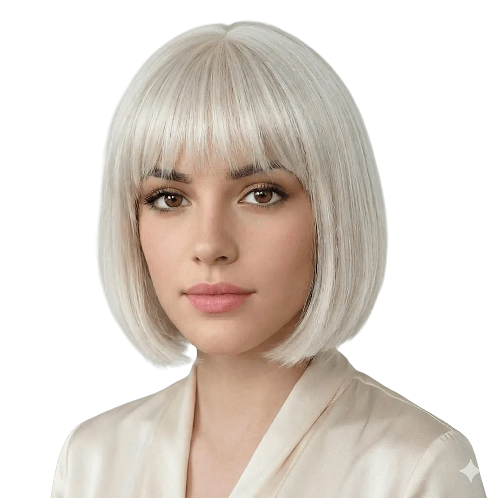 פאת קרה בצבע בלונד אפרפר