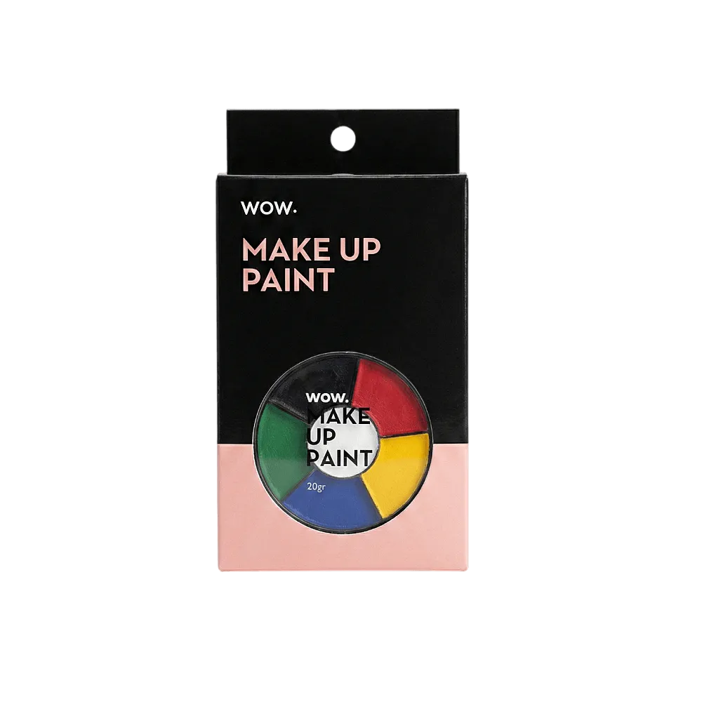 איפור גוף ופנים צבעוני