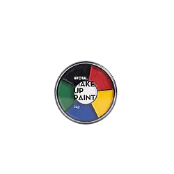 איפור גוף ופנים צבעוני