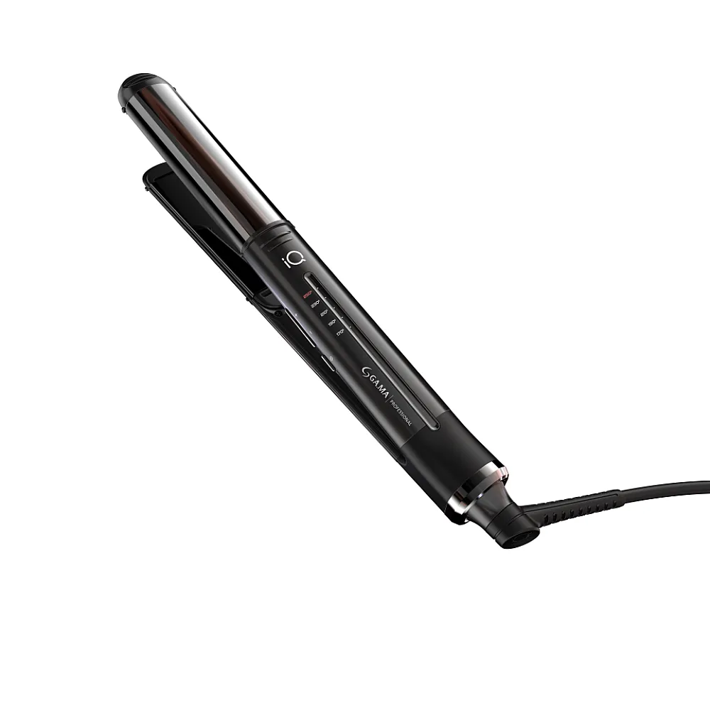 מחליק ומסלסל מקצועי GAMA iQ LED IHT — רוז