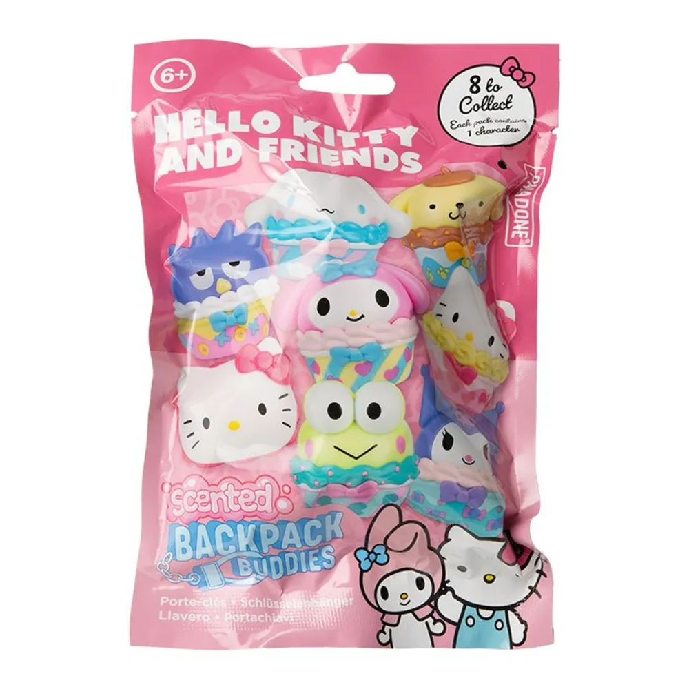 מחזיקי תיק בהפתעה הלו קיטי Hello Kitty & Friends Sweet Treats בסטייל