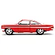 מכונית אספנות שברולט Impala שנת 1961 מהיר ועצבני 8 בקנה מידה 1:32