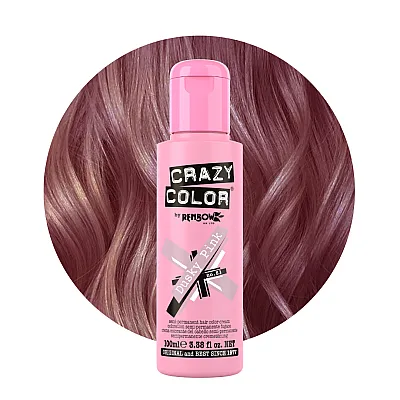 צבע שיער ורוד מעושן Dusky Pink 83 – Crazy Color, 100 מ״ל