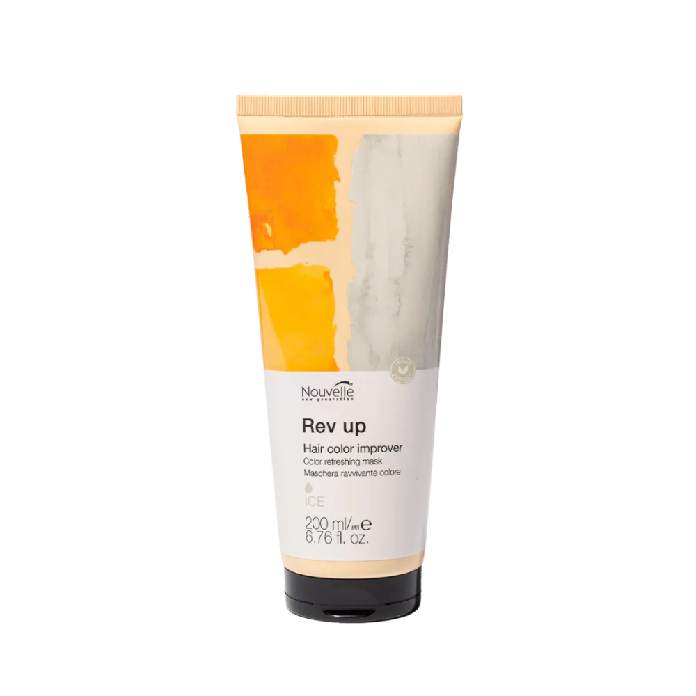 מסיכת צבע לשיער בגוון אייס (קרח) - REV UP