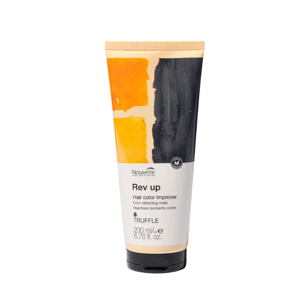 מסיכת צבע לשיער בגוון טראפל (חום קר) - REV UP