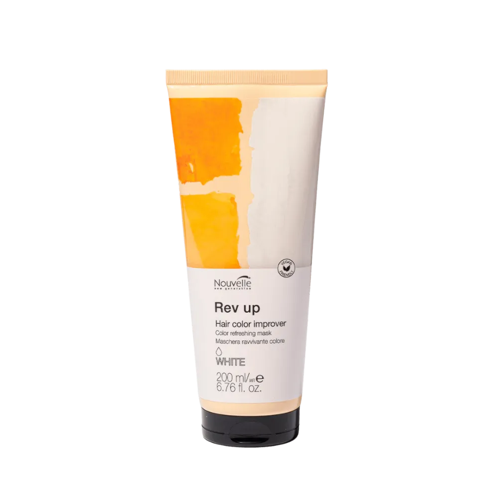מסיכת צבע לשיער בגוון לבן (קליר Clear ) - REV UP