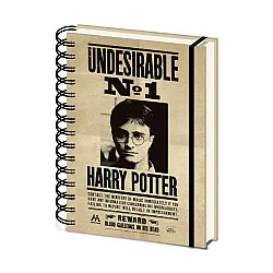 מחברת כריכה קשה ספירלה הארי פוטר והאסיר מאזקבאן 3D